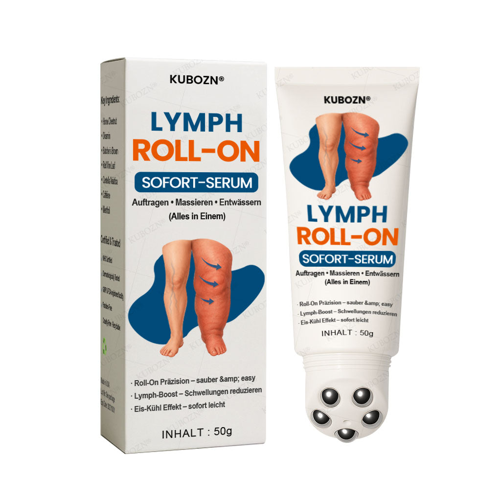 ⚡KUBOZN® Roll-On Creme zur Lymphdrainage & Schwellungslinderung