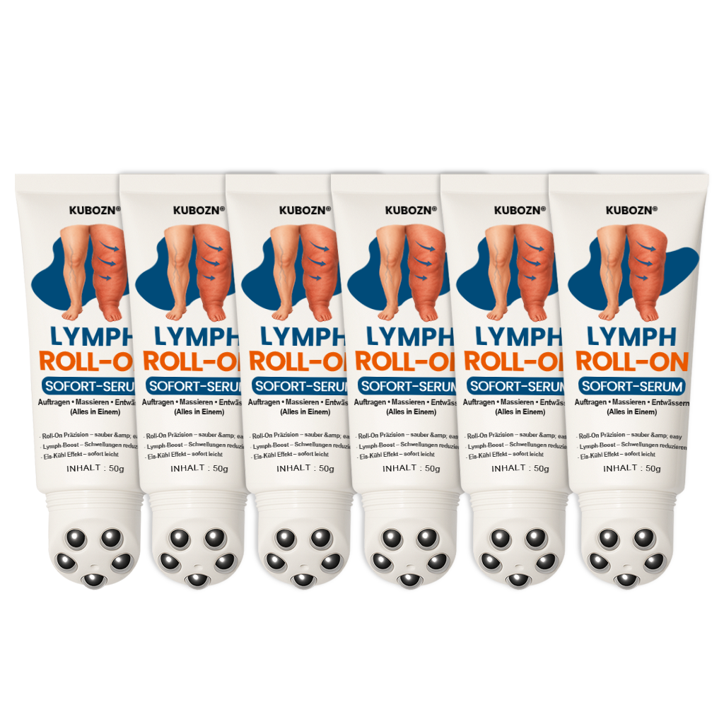 ⚡KUBOZN® Roll-On Creme zur Lymphdrainage & Schwellungslinderung (Offer)