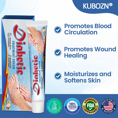 KUBOZN® VitaGluco Diabetes-Behandlungssalbe🌿 Dermatologisch getestet & empfohlen