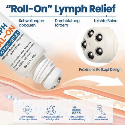 ⚡KUBOZN® Roll-On Creme zur Lymphdrainage & Schwellungslinderung