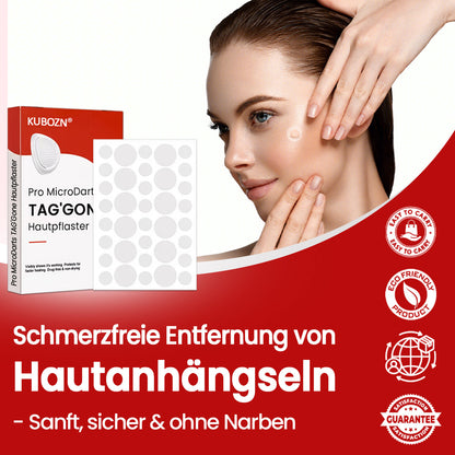 KUBOZN® Pro MicroDarts TAG'Gone Hautpflaster zur Skin-Tag-Entfernung (offer)