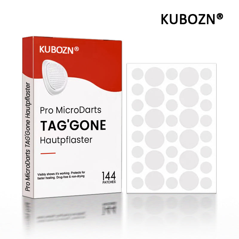 KUBOZN® Pro MicroDarts TAG'Gone Hautpflaster zur Skin-Tag-Entfernung (offer)